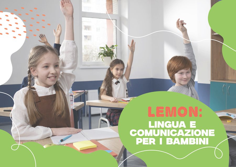 Portada de «LEMON: Lingua e comunicazione per i bambini» en italiano
